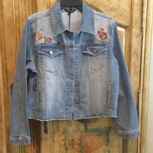 NWT Driftwood Jean Jacket